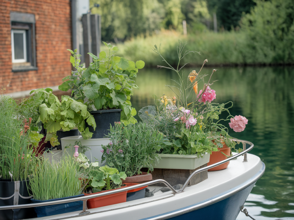 Mini‑Garten im Boot: Pflanzen, die auf dem Ruderboot überleben und Freude machen