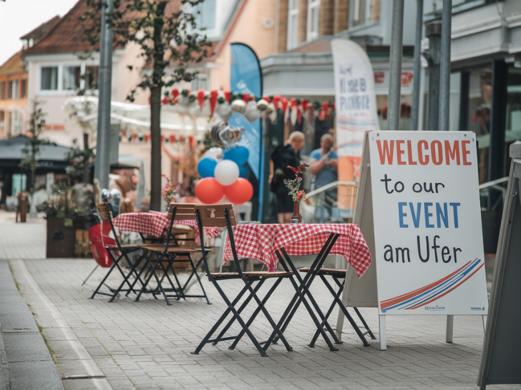 Event am Ufer organisieren: Behördengänge, Nachbarn informieren und einfache Deko‑Ideen